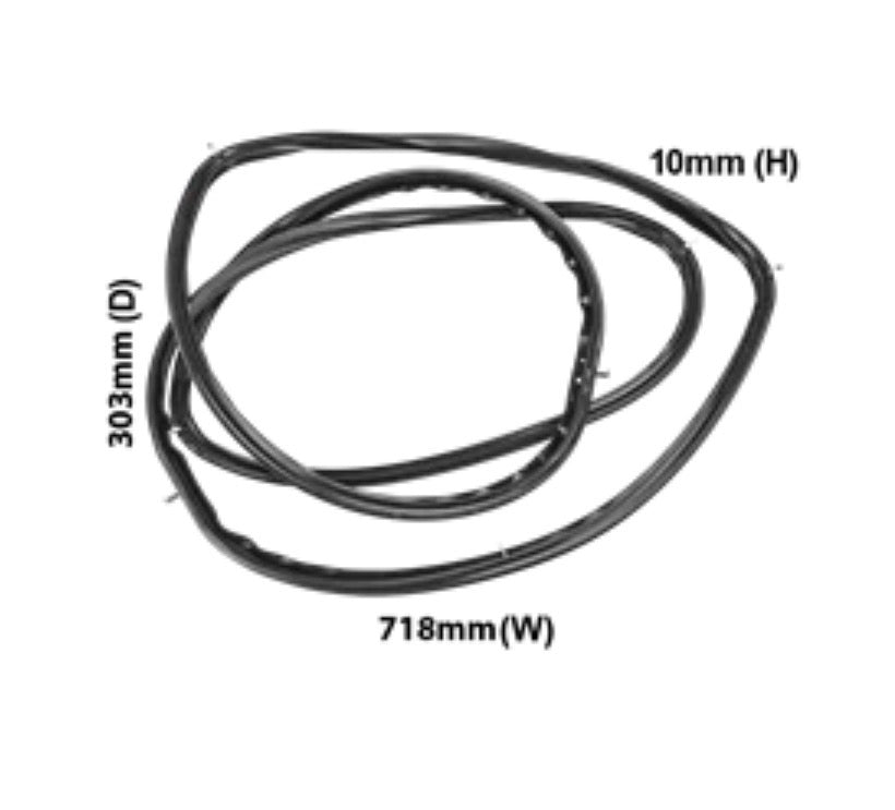 4055470720 AEG/ELECTROLUX/WESTINGHOUSE OVEN DOOR GASKET/SEAL-WFE946SD-