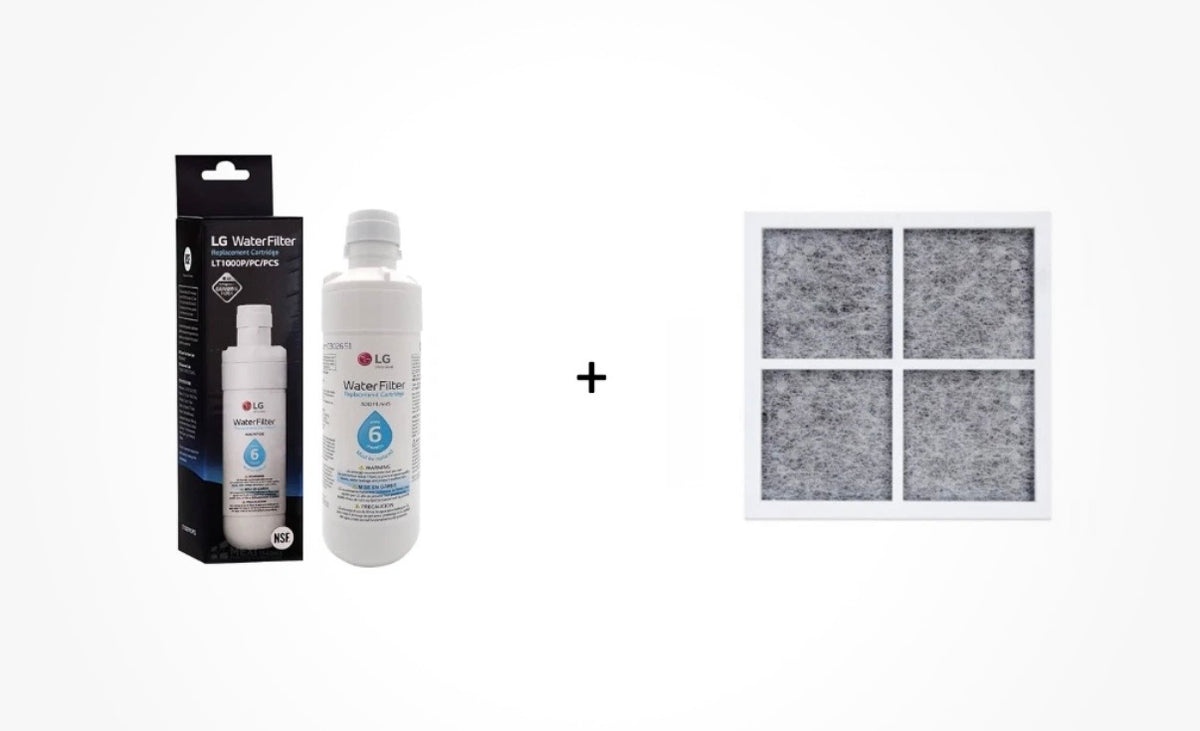 LG LT1000P kit Fridge Water & Air Filters set kit LT120F ADQ74793501 ADQ73334010