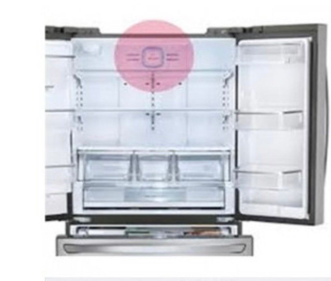 LG ADQ73334010 Fridge Air Filter Pure N Fresh-Square (Lt120F) LG fridge Air filter at back