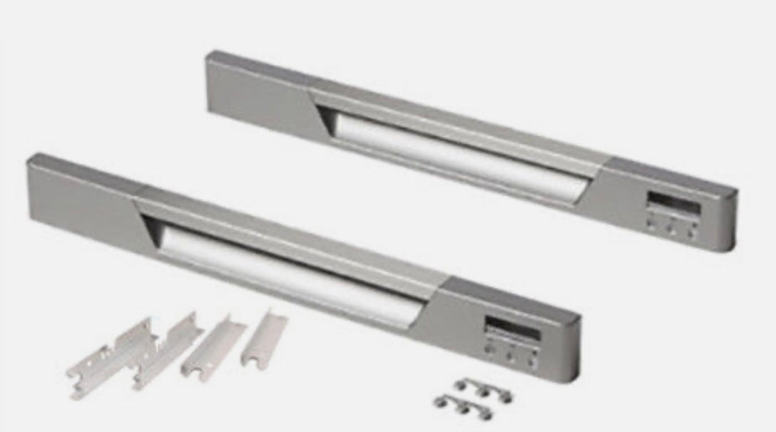 Fisher &amp; Paykel 512484P Dishdrawer Handle Kit-Silver-Pk 2 - 522896 510692