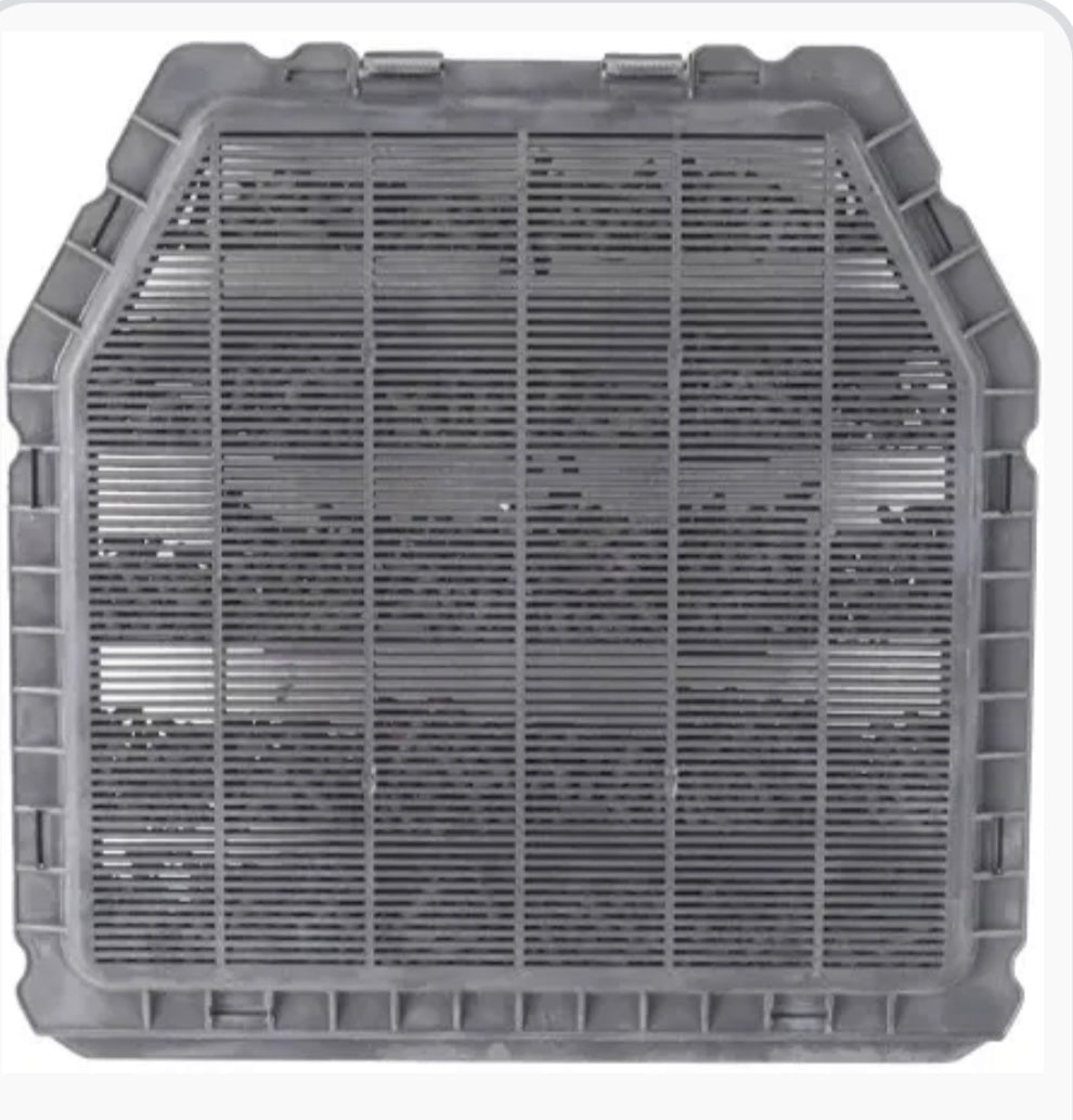 Smeg BD0060014 Rangehood Charcoal Filter (Square)-Sa980Cxa