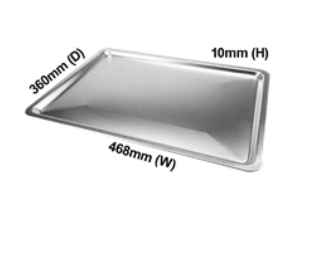 85800370040470 WESTINGHOUSE/ELECTROLUX OVEN SCONE METAL TRAY-468mmx360mm