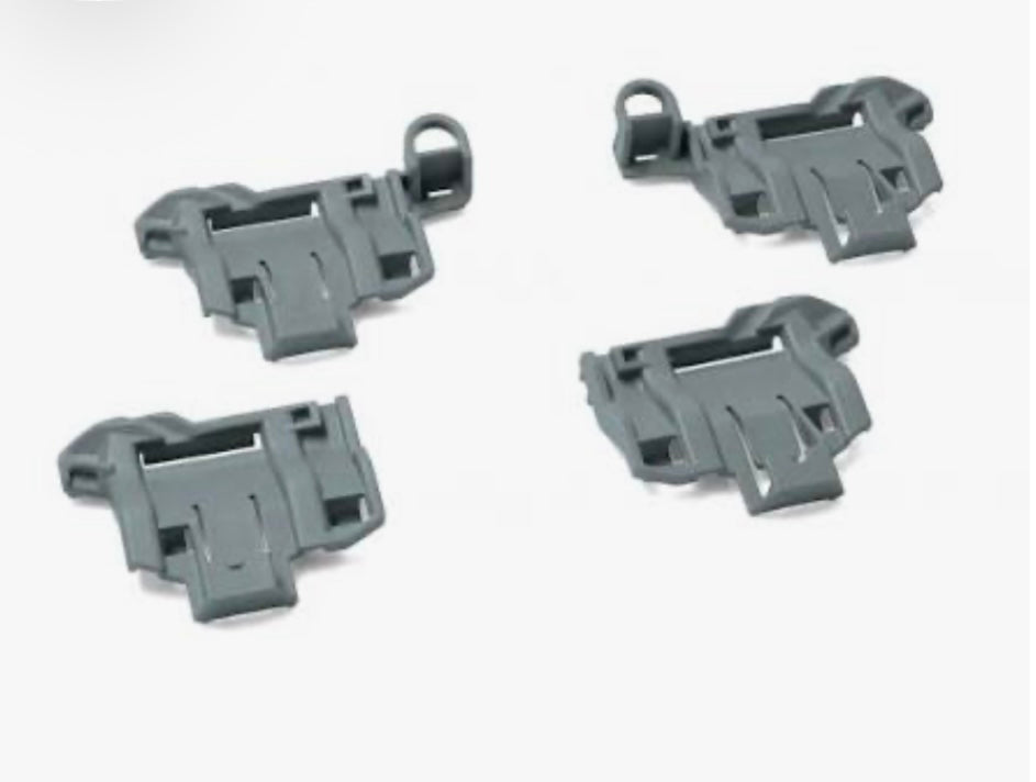 00611473 BOSCH DISHWASHER WIRE RACK BEARING FLIP CLIPS-4pk SMU68M05AU/50