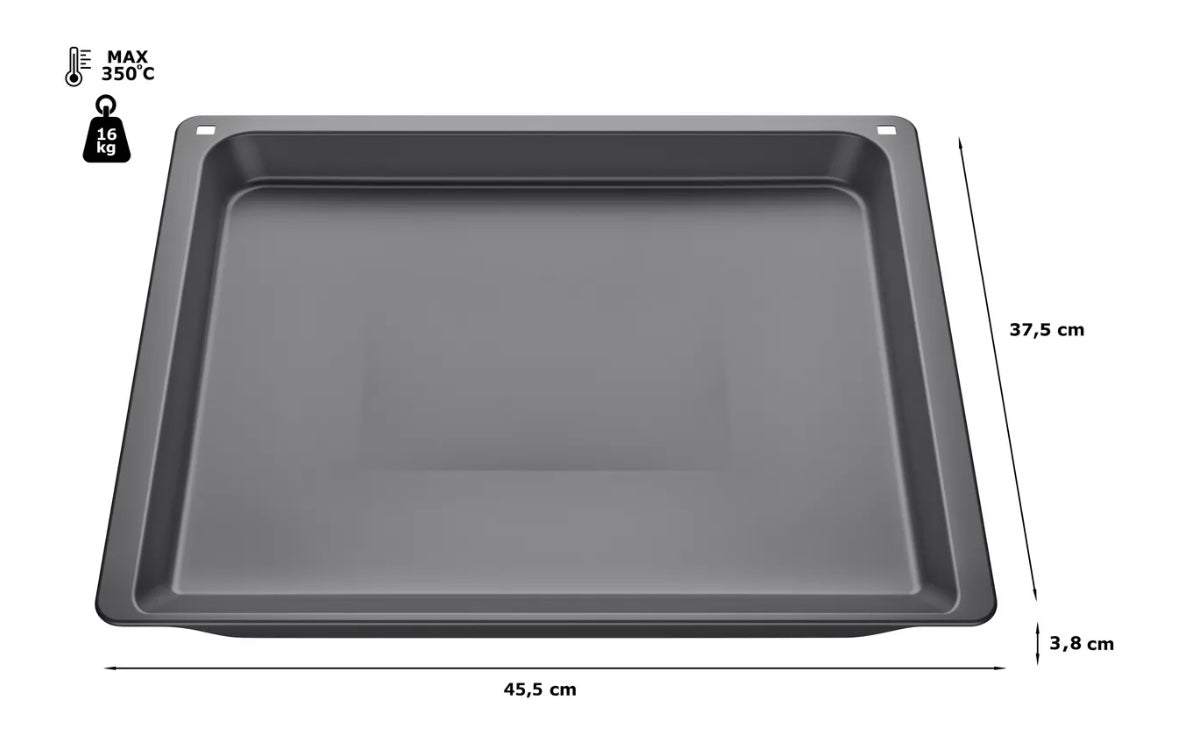 11029049 BOSCH OVEN TRAY/PAN ENAMELED 455 x 375 x 39mm