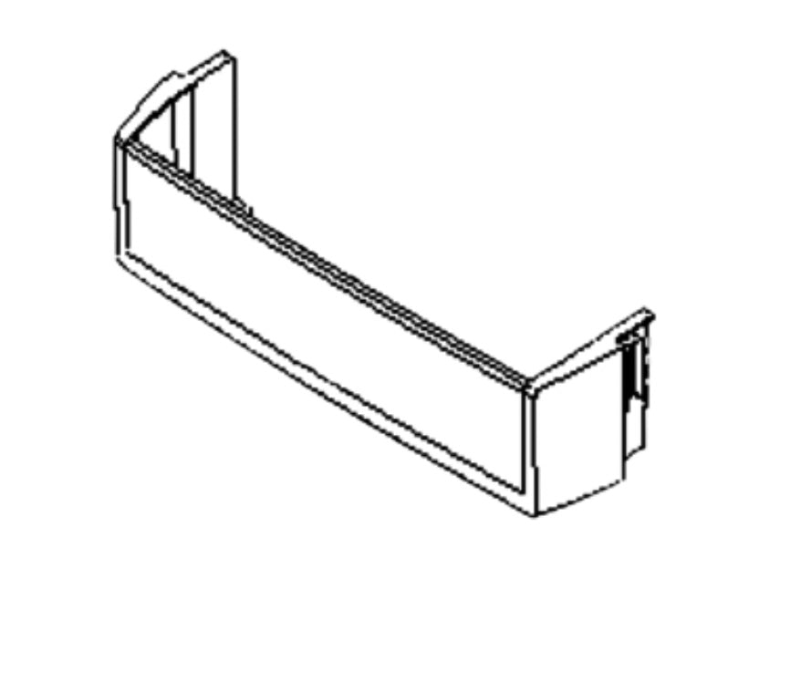 Westinghouse 140023452026 (A02345202) Fridge Door Bottle Binwbb3400,Wtb3700
