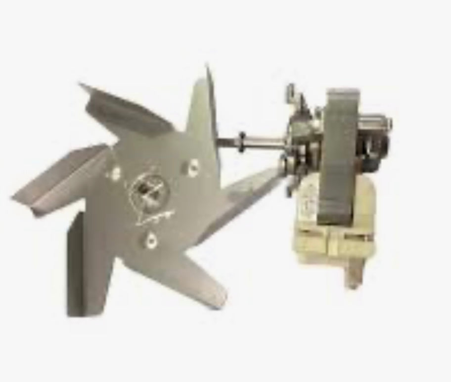4055733705 (0214002118K) AEG/CHEF/SIMPSON/WEST OVEN FAN MOTOR &amp; BLADE KIT-GENUINE