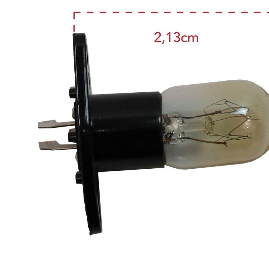 LG 6912W3B002D Microwave Lg/Smeg Halogen Globe 25W T170 Right Angle Spade