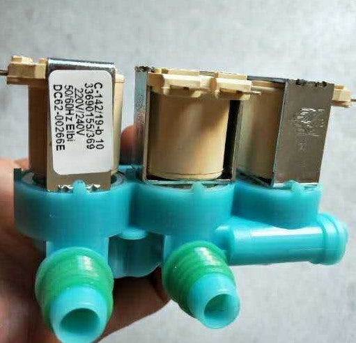 Samsung DC62-00266E Tl Washer Cold Triple Inlet Valve 3 way Solonoid valve