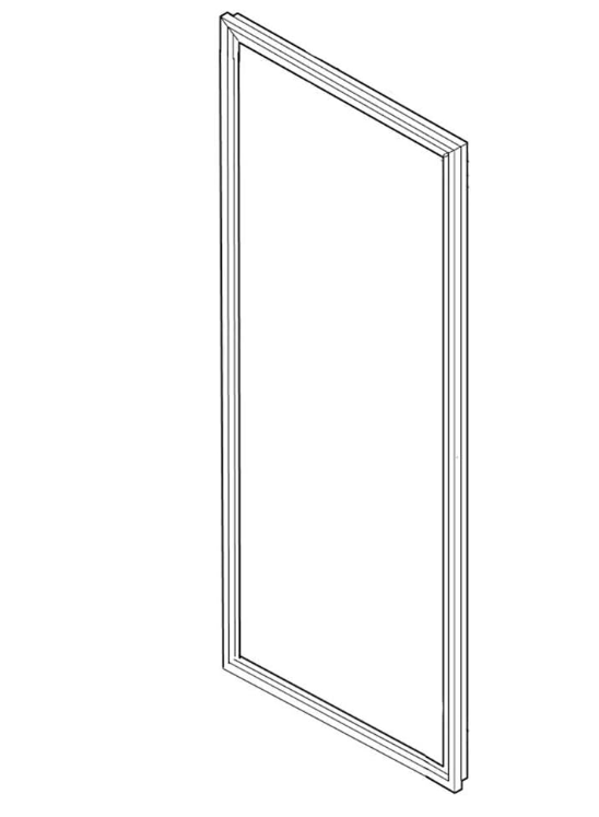 LG ADX72930427 Fridge Freezer Door Gasket/Seal (Lhs Door)