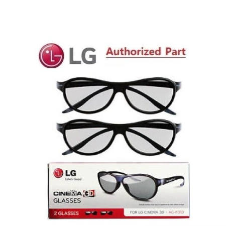 LG EBX61668501 Television 3D Glasses Passive Ag-F310 (2 Pairs)