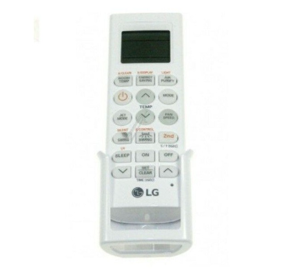 LG AKB74375404 Air Conditioner Remote Control &amp; Wall Holder