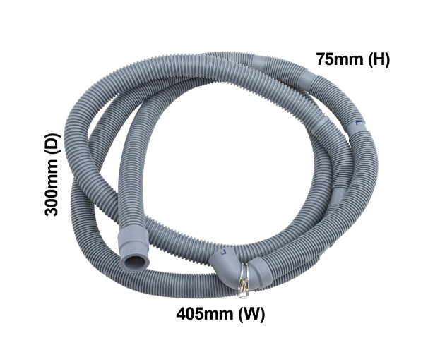 8588082764024 ELECTROLUX/SIMPSON/WEST(2.6mt) WASHER/DRYER OUTLET DRAIN HOSE