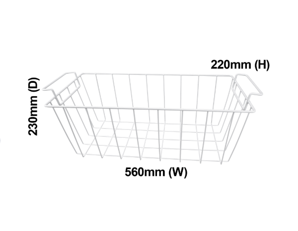 4055746798 WESTINGHOUSE CHEST FREEZER WIRE BASKET-WCM5000WE