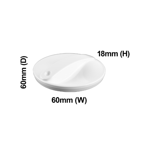 1334110028 SIMPSON/WEST DRYER CONTROL KNOB-SDV457HQWA/WDV457H3WB