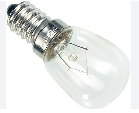 1451284 (LM003 LM001) UNIVERSAL OVEN/FRIDGE GLOBE 25W SES E14 CLEAR (300C Rated)