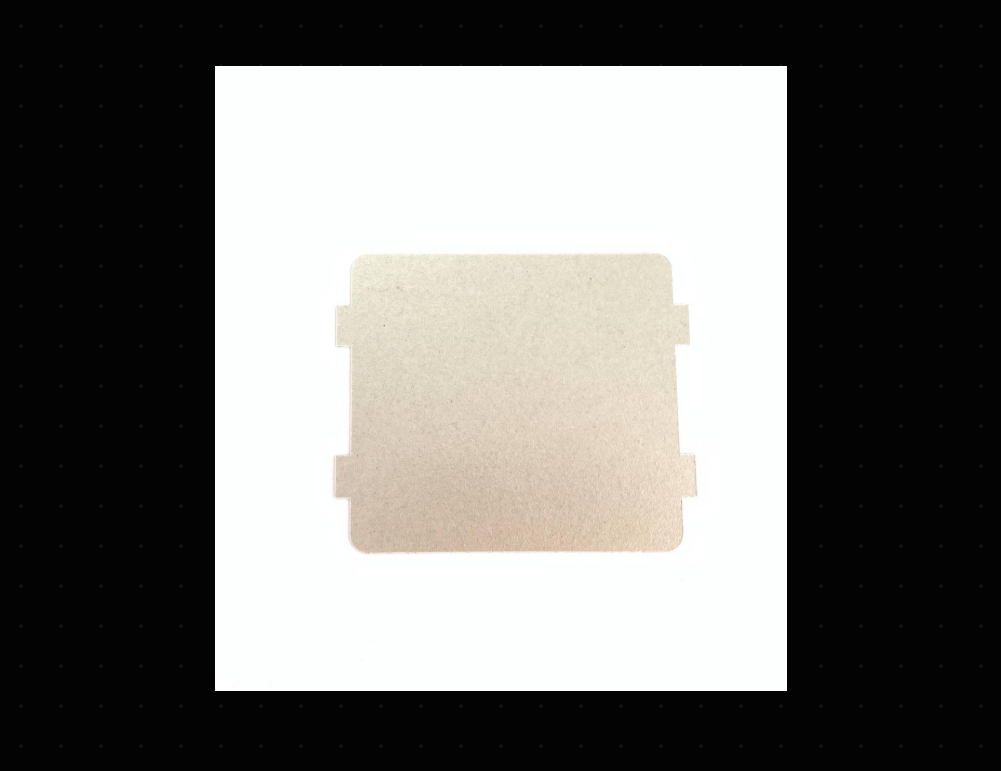 12570000001036 EURO/HAIER/SMEG/SHARP MICROWAVE WAVEGUIDE COVER