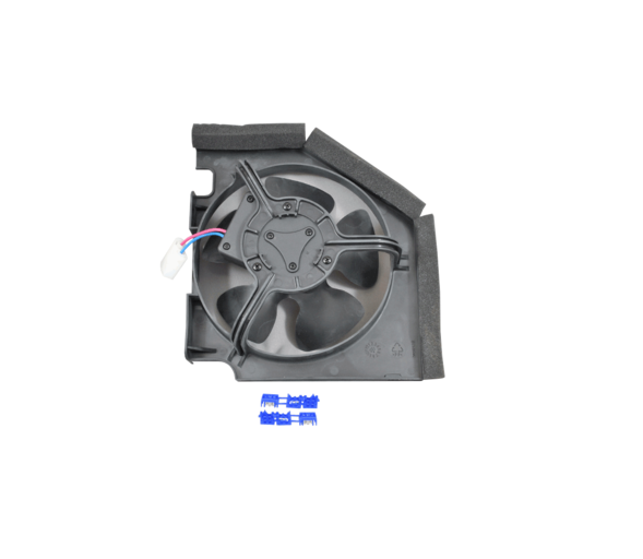 4055577300 ELECTROLUX/WESTINGHOUSE FRIDGE FAN MOTOR &amp; CONDENSER SHROUD