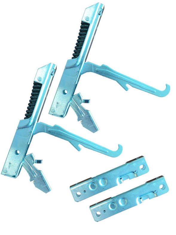019362 Glemgas/Emilia/Blanco Oven Door Hinge Pair with supports