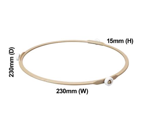 12170000004310 (4055108981) WESTINGHOUSE/SMEG MICROWAVE TURNTABLE RING