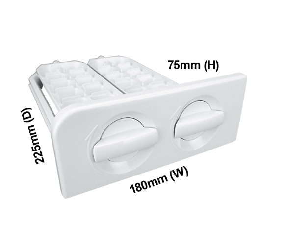 8588119567010 Westinghouse/Electrolux Fridge Tray Twist And Serve Assy Ice