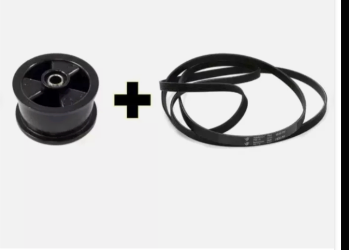0198300011 ELECTROLUX, SIMPSON EZISET, EZILOADER DRYER DRUM BELT & IDLER PULLEY 7PH 1930 0197300040