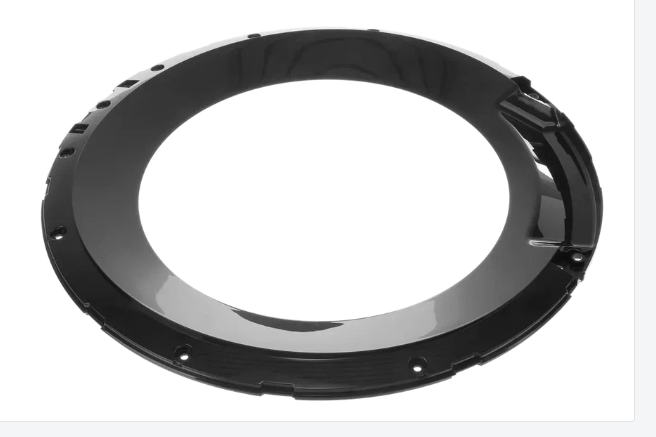 20001367 Bosch Fl Washer Door Outer Trim (Black)-WAN24121A