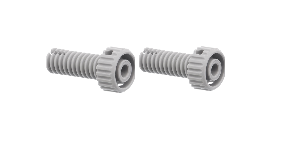 Bosch 00611942 Dryer Bottom Leveling Foot Pack 2 WTA/WTE/WTW SERIES 8 2 pack