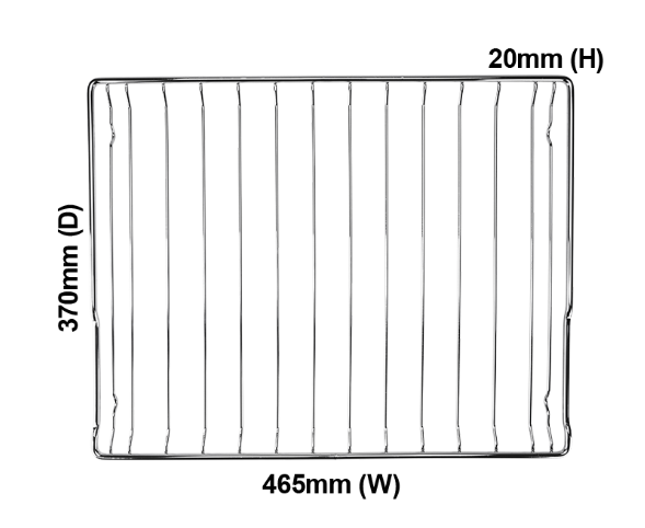 Westinghouse 4055549770 Oven Wire Rack/Shelf-Chrome