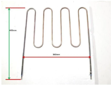 0122004537(4055561445) CHEF/SIMPSON/WEST OVEN BOTTOM ELEMENT1800W-GENUINE