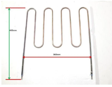 Chef 4055561445 Electrolux/Westinghouse Oven Bottom Element 1800W clean heat
