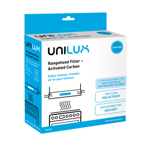 Electrolux Ulx253 UniLUX Carbon filter Twin pack (pack of 2 )