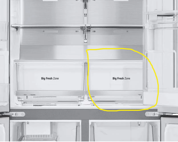 LG AJP76054425 Fridge Crisper Drawer Right Gf-V910Mblc