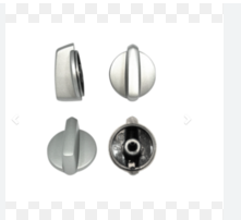 Westinghouse 305382105K Cooktop Control Knobs-Silver-Qty 5 Pack-