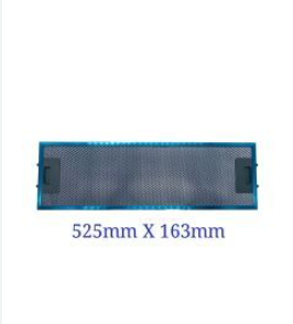 Smeg ATAF62601 Euro Rangehood Mesh Filter-Sah461Ss/Esl6002 - 525mm X 163mm