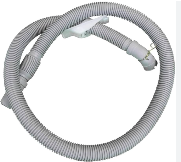 LG AEM73732901 Tl Washing Machine Drain Hose-Grey