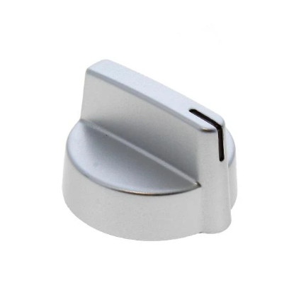 Ariston C00111916 Oven/Cooktop Gas Knob-Silver-Cp859Mt