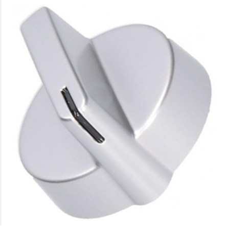 Ariston C00111916 Oven/Cooktop Gas Knob-Silver-Cp859Mt