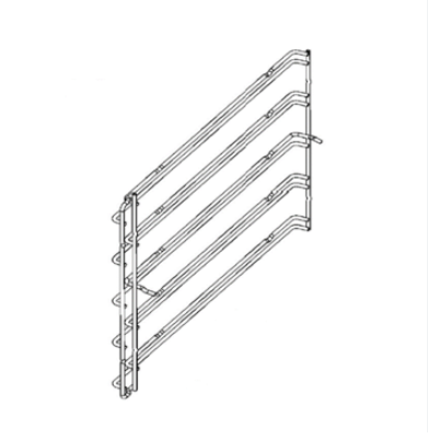 Electrolux 3546433016 Rack Side Right