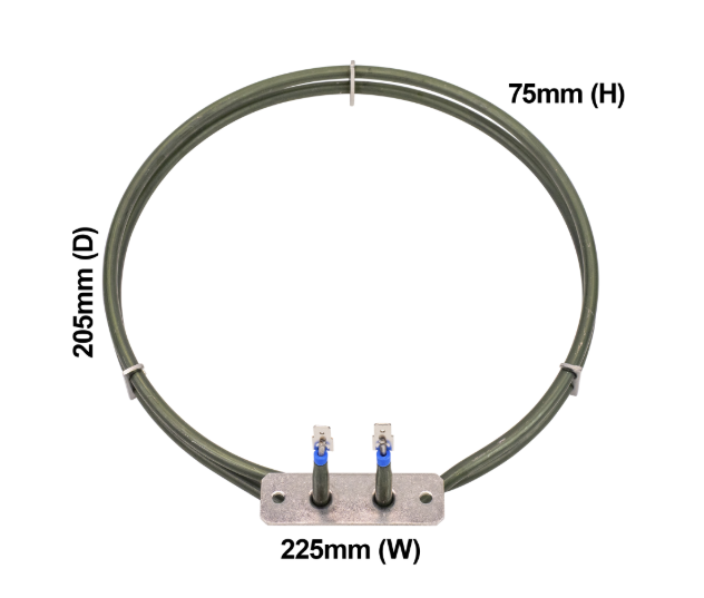 Chef/Westinghouse 4055613238(0122004574) Electrolux F/F Oven heating Element 2200W 2 Ring