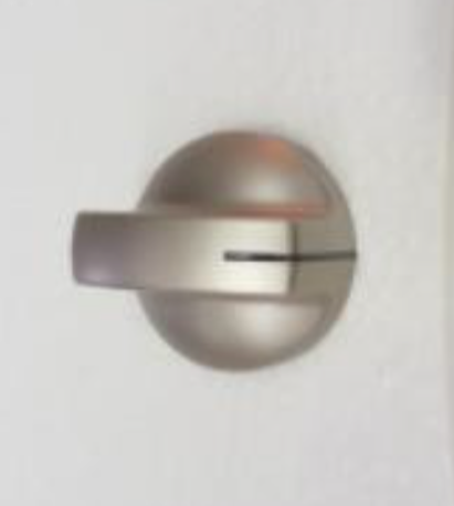 Euromaid 157240552 Cooktop Knob Silver G3A6 Kcs4 (1 Ea)