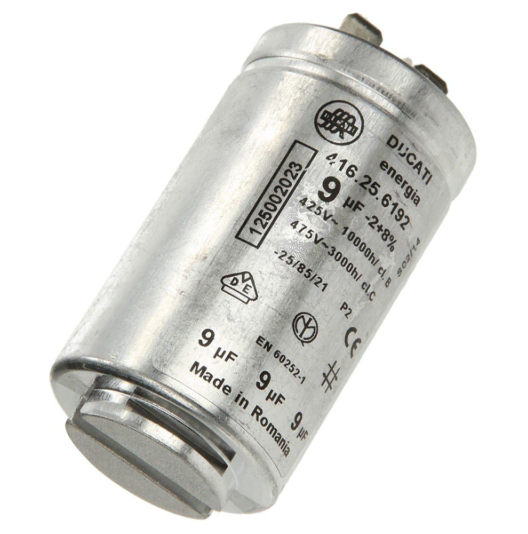 Beko 2807961400 Capacitor (Arcotronics 9 Uf) Washing Machine & Dryer Spare Part