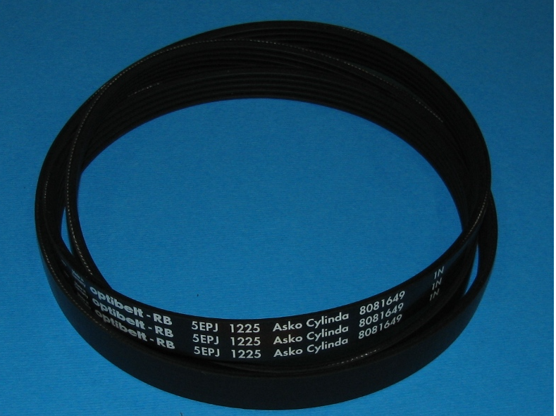 Asko 268537 Front Load Washer Drive Belt J5 L1225