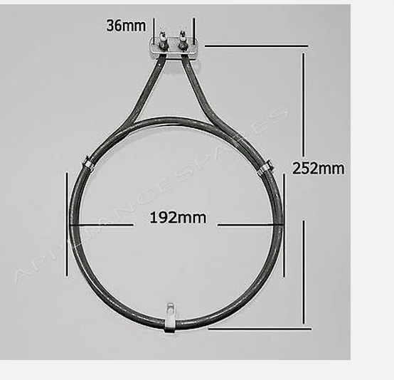 447752 FAN FORCED ELEMENT ASSEMBLY FISHER & PAYKEL & NEFF