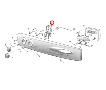 Westinghouse 0541001916 (85805410019160) Oven Thermostat-Separate Grill Kit