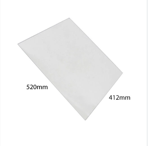 Westinghouse/Chef 4055561460 Oven Door Inner Glass 520 X 412mm