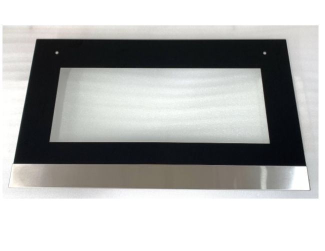 Euromaid 30500200009-GE Door Outer Glass W/Decorative Strip-Cs9Ts, Ge9Ss