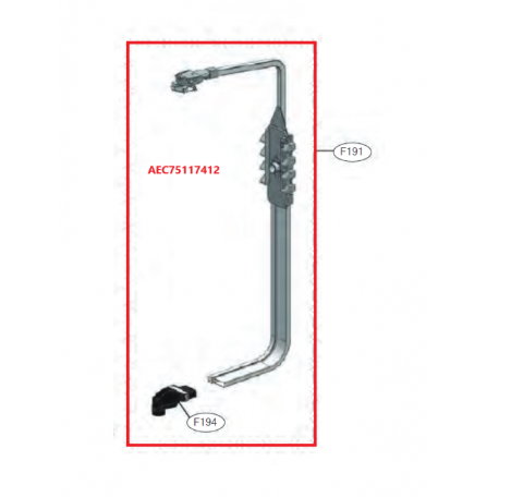 LG AEC75117412 Dishwasher Guide Assembly