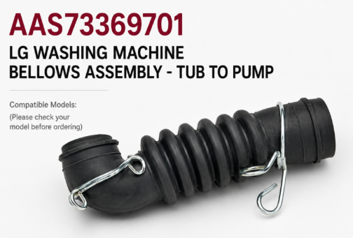 LG AAS73369701 TL Washing Machine Bellows/Tubing