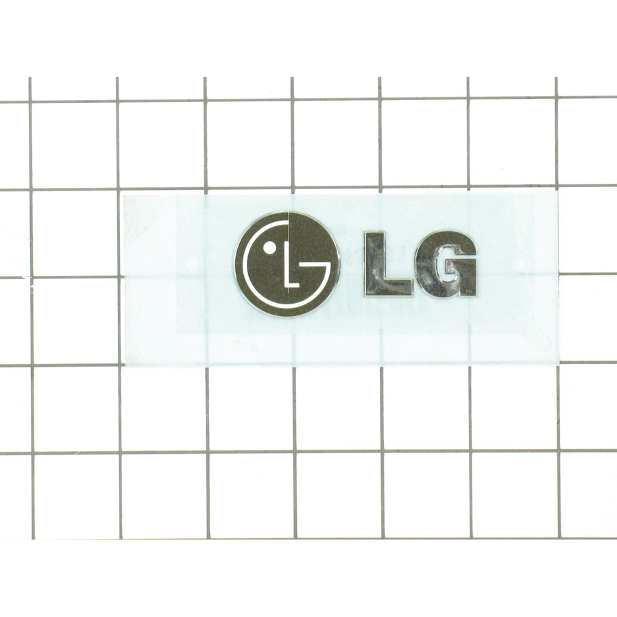LG MFT62346511 Fridge Lg Logo Name Plate Sticker-125Mmx50Mmx25Mm